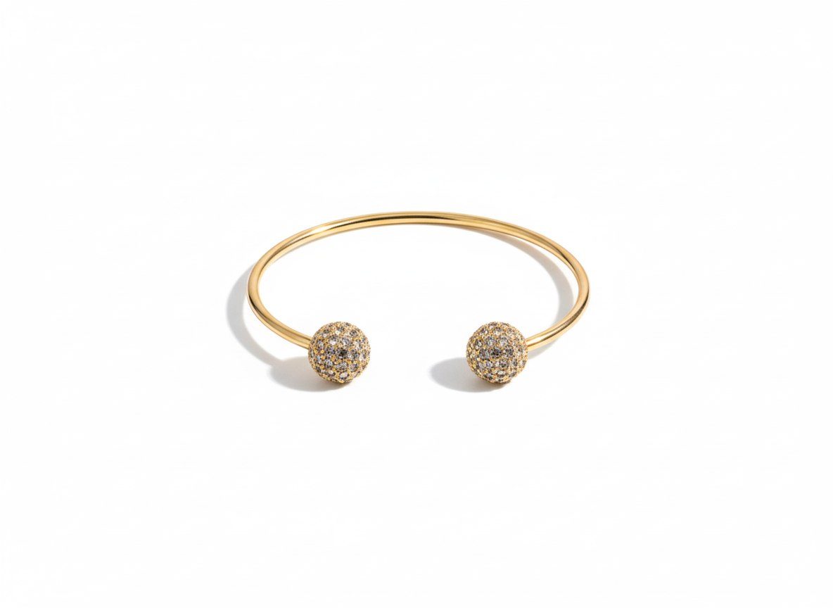 GOLD CRYSTAL BRACELET
