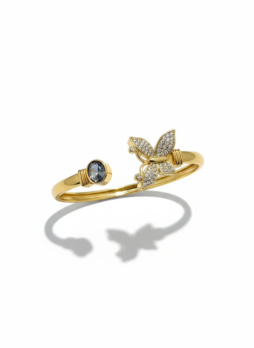 GOLD BUTTERFLY BRACELET