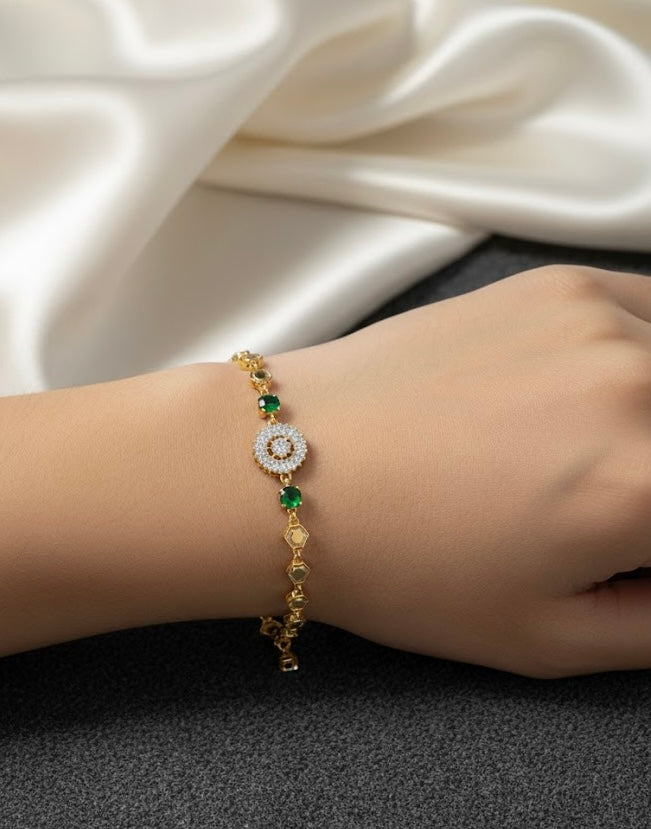 EMERALD GREEN BRACELET