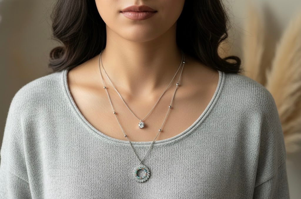 SUNSHINE LAYERED NECKLACE