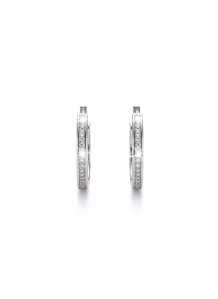 THIN HOOP EARRINGS