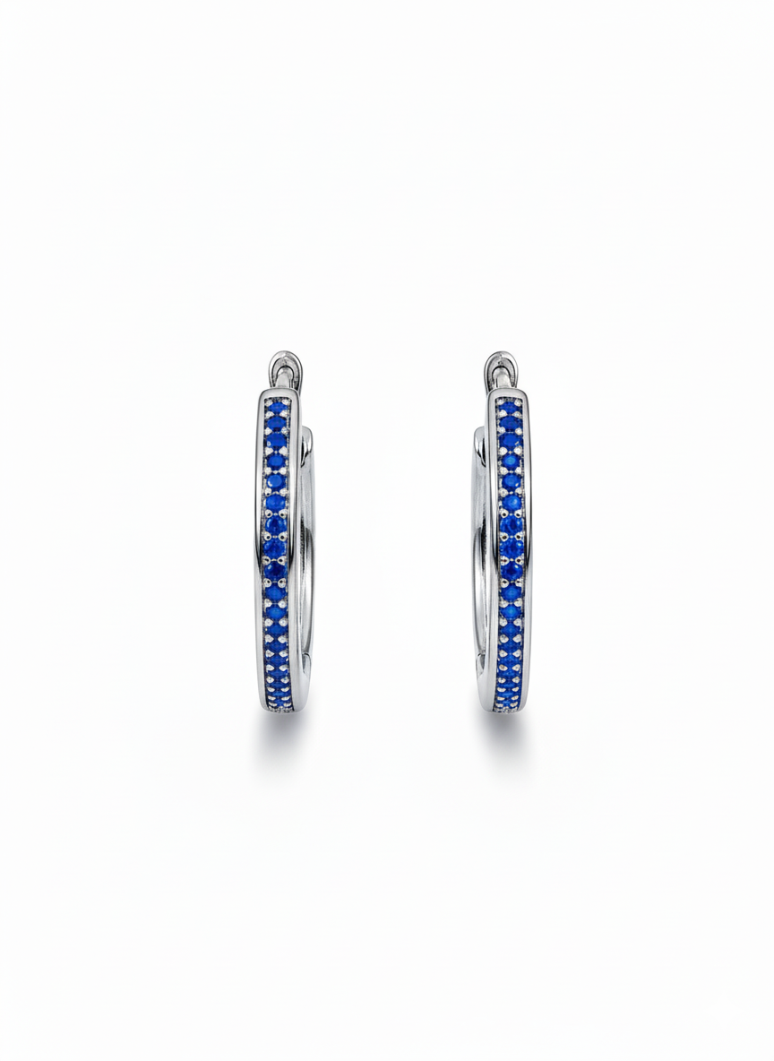 THIN HOOP EARRINGS